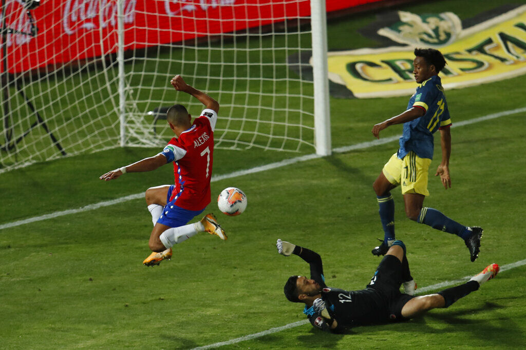 APTOPIX Chile Colombia Wcup Soccer